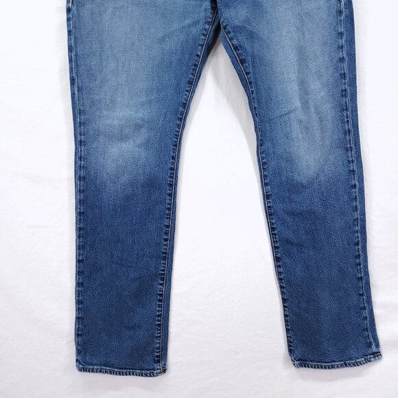 True Religion Ricky Relaxed Straight Denim Jeans Mens Size 42X32 - Picture 12 of 15